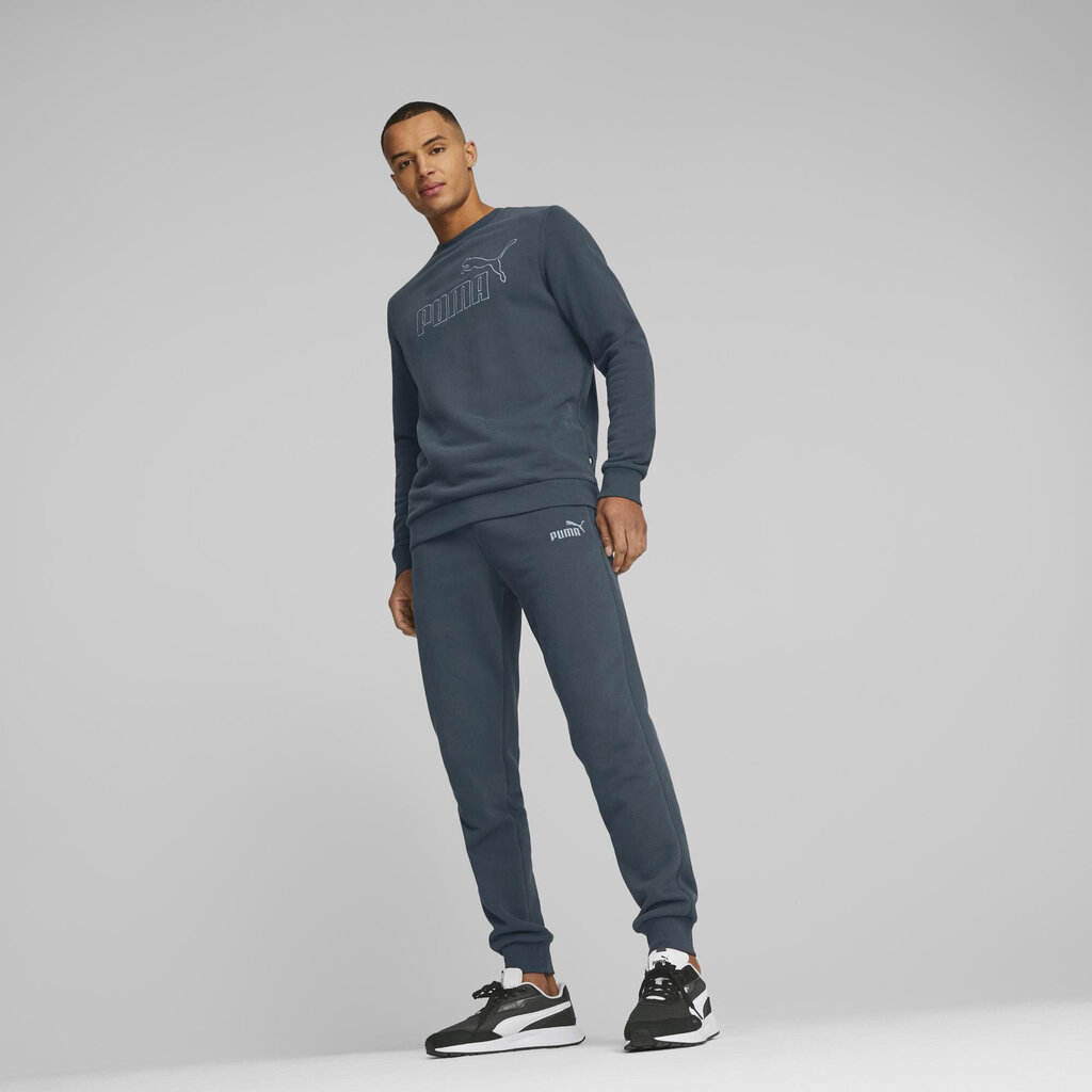 Puma Housut Ess Elevated Sweatpants Blue 673388 16 hinta ja tiedot | Miesten housut | hobbyhall.fi