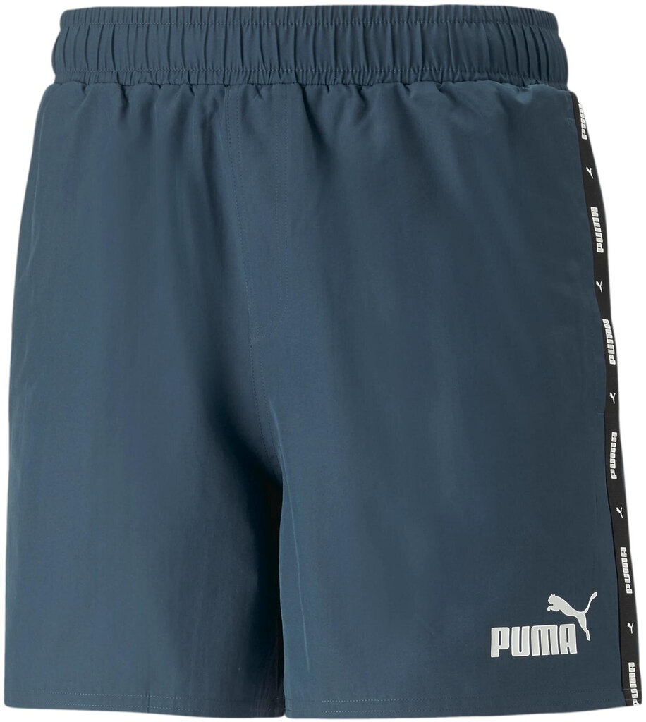 Puma Shortsit Ess+ Tape Woven Blue 849043 16 hinta ja tiedot | Miesten shortsit | hobbyhall.fi