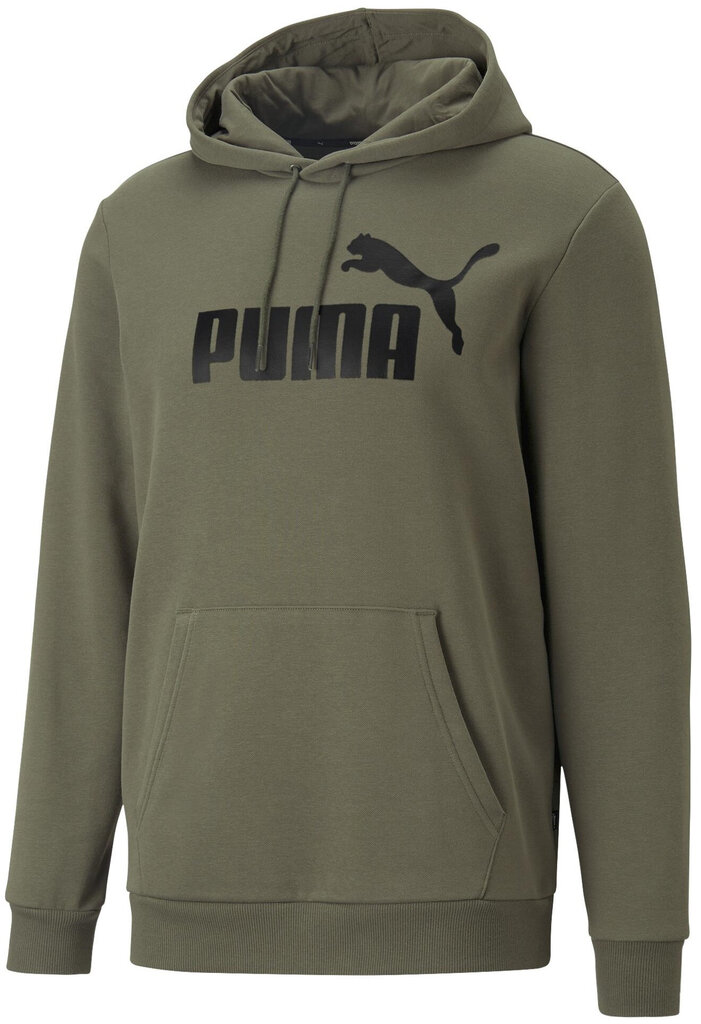 Puma huppari Ess Big Logo Hoodie Khaki 586687 36 hinta ja tiedot | Miesten puserot ja hupparit | hobbyhall.fi