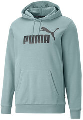 Puma huppari Ess Big Logo Hoodie Green 586687 75 hinta ja tiedot | Miesten puserot ja hupparit | hobbyhall.fi