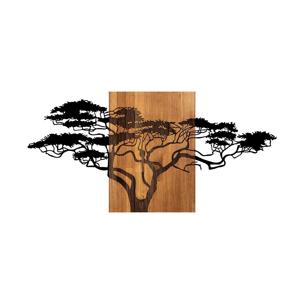 Seinäkoristelu Acacia Tree 329, 1 kpl. hinta ja tiedot | Sisustustuotteet | hobbyhall.fi
