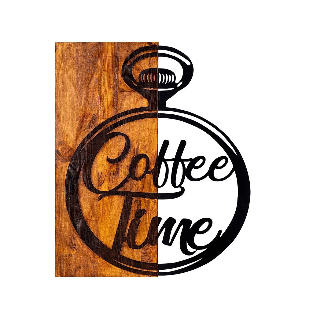 Seinäkoriste Coffee Time, 1 kpl hinta ja tiedot | Sisustustuotteet | hobbyhall.fi