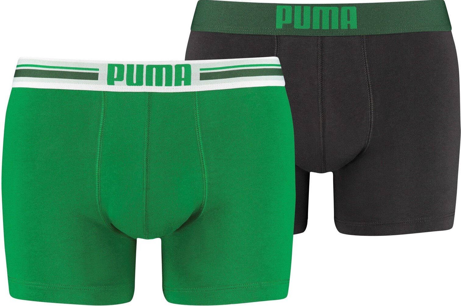 Puma Uros Alusvaatteet Placed Logo Green hinta ja tiedot | Miesten alushousut | hobbyhall.fi