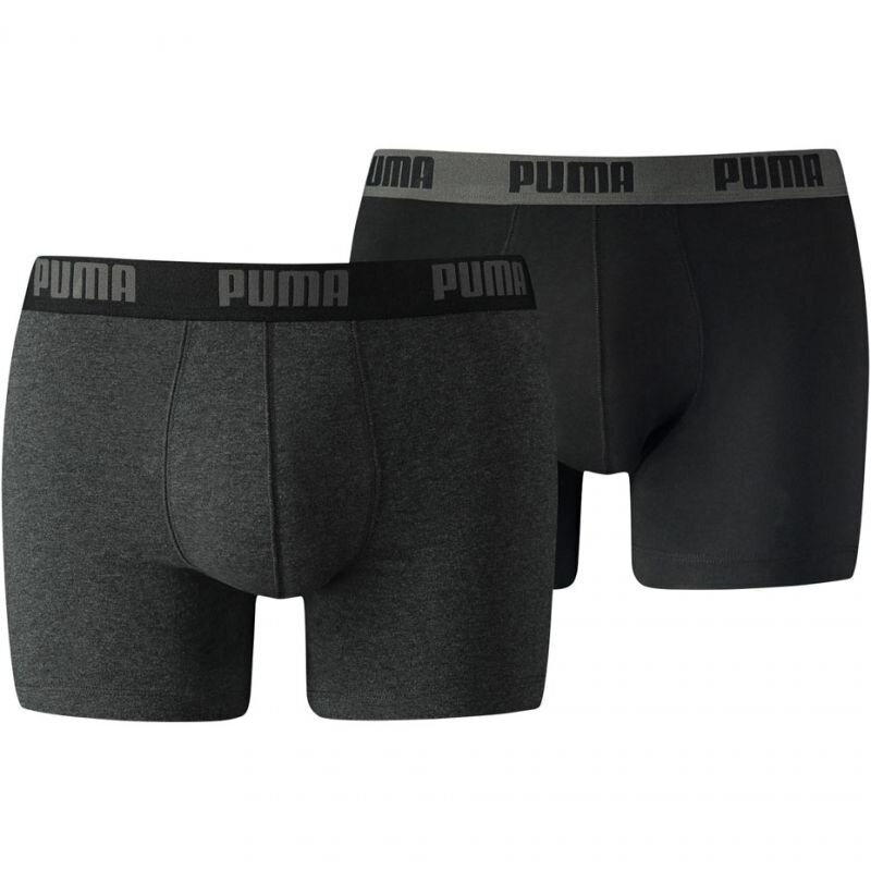 Puma Alusvaatteet Basic Boxer Grey hinta ja tiedot | Miesten alushousut | hobbyhall.fi