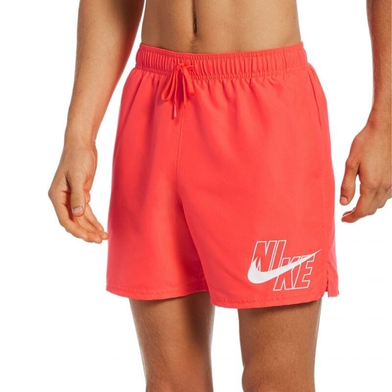 Nike Shortsit Logo Solid 5""In Short Red NESSA566 631 hinta ja tiedot | Miesten uimahousut ja -shortsit | hobbyhall.fi