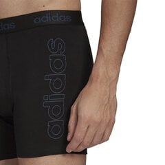 Adidas Alusvaatteet Gfx Brief 2Pp Black Blue hinta ja tiedot | Miesten alushousut | hobbyhall.fi