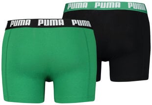 Puma Alusvaatteet Basic Boxer Green Black hinta ja tiedot | Miesten alushousut | hobbyhall.fi