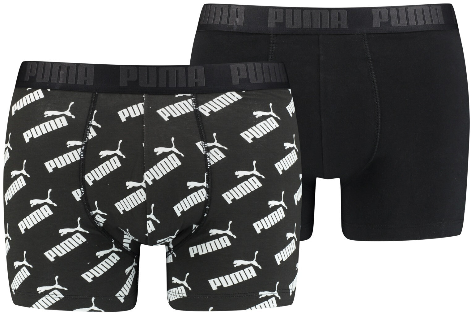 Puma Alusvaatteet Men Aop Boxer Black hinta ja tiedot | Miesten alushousut | hobbyhall.fi