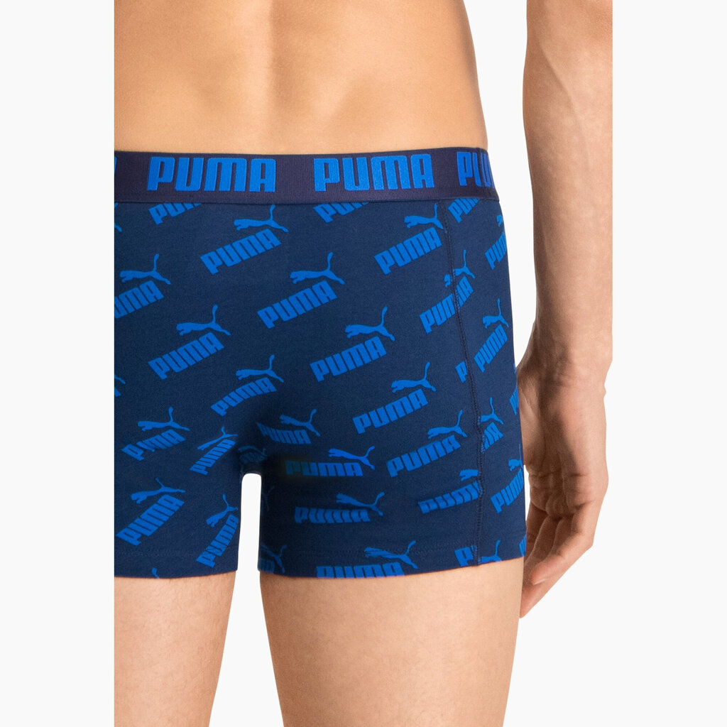 Puma Alusvaatteet Men Aop Boxer Blue hinta ja tiedot | Miesten alushousut | hobbyhall.fi