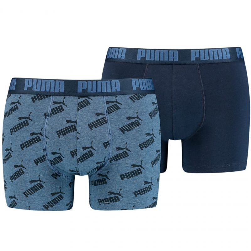 Puma Alusvaatteet Men Aop Boxer Blue 935054 03 hinta ja tiedot | Miesten alushousut | hobbyhall.fi