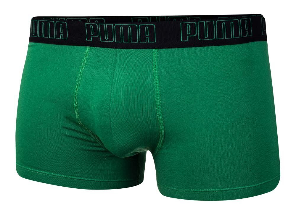 Puma Alusvaatteet Basic Trunk Black Green 935015 04 hinta ja tiedot | Miesten alushousut | hobbyhall.fi