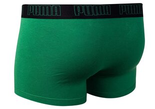 Puma Alusvaatteet Basic Trunk Black Green 935015 04 hinta ja tiedot | Miesten alushousut | hobbyhall.fi