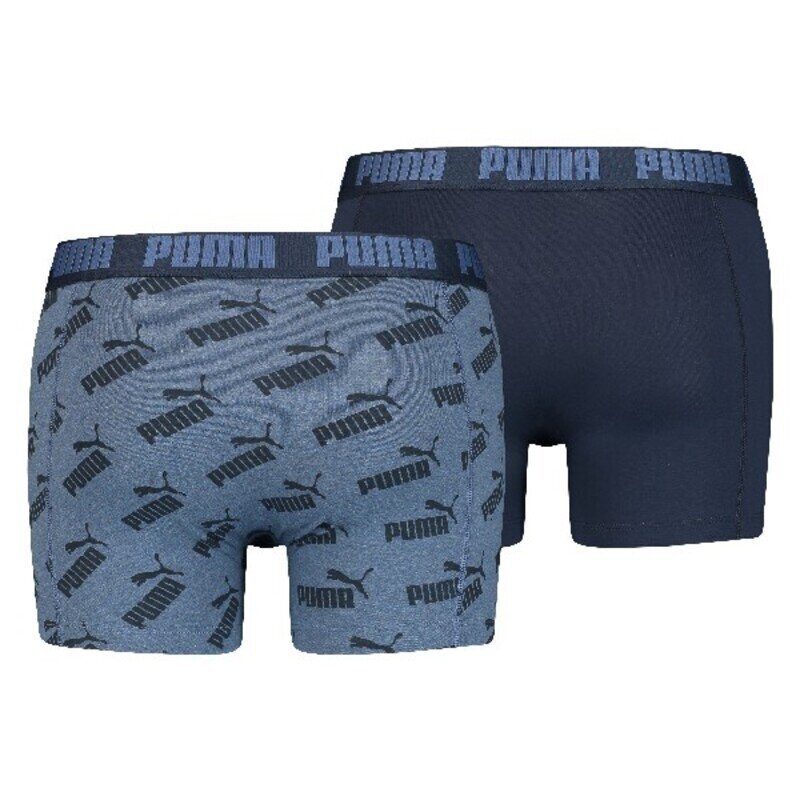Puma Alusvaatteet Men Aop Boxer Blue 935054 03 hinta ja tiedot | Miesten alushousut | hobbyhall.fi