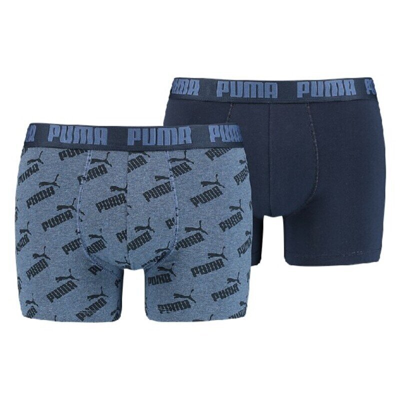 Puma Alusvaatteet Men Aop Boxer Blue 935054 03 hinta ja tiedot | Miesten alushousut | hobbyhall.fi