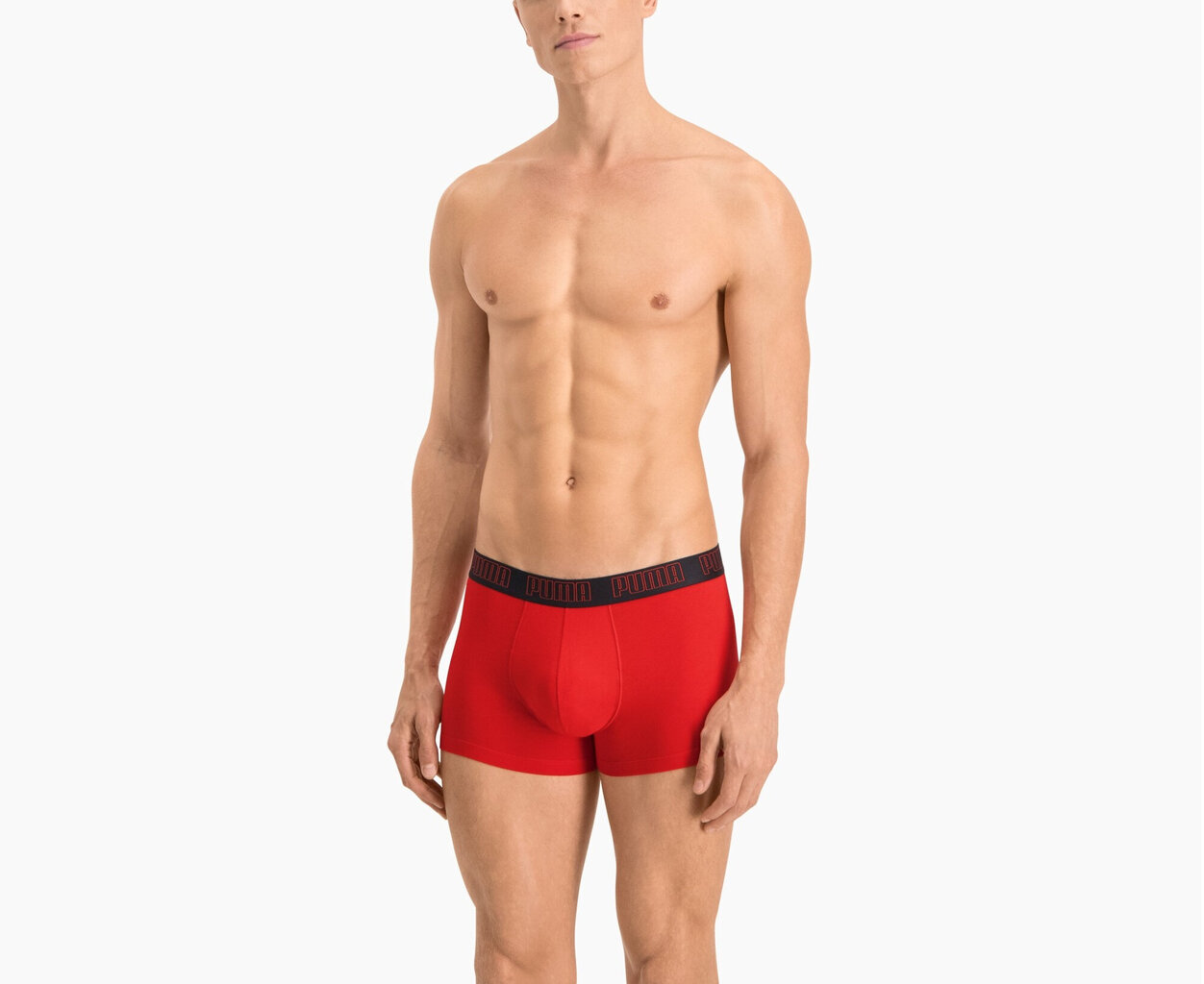 Puma Alusvaatteet Basic Trunk Black Red 935015 02 hinta ja tiedot | Miesten alushousut | hobbyhall.fi