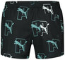 Puma Uimahousut Swim Men Print Black 938062 02 hinta ja tiedot | Miesten uimahousut ja -shortsit | hobbyhall.fi