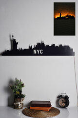Koristeellinen seinävalaistus NYC Skyline, 1 kpl. hinta ja tiedot | Sisustustuotteet | hobbyhall.fi