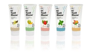 Fluoriditon remineralisoiva hammasvoide, viisi makua, GC Tooth Mousse Recaldent, 35 ml x 5kpl. hinta ja tiedot | Suuhygienia | hobbyhall.fi