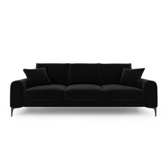 Velvet Larnite neljän istuttava sohva, 237x102x90 cm, musta hinta ja tiedot | Sohvat ja vuodesohvat | hobbyhall.fi