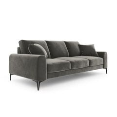 Velvet Larnite neljän istuttava sohva, 237x102x90 cm, vaaleanharmaa hinta ja tiedot | Sohvat ja vuodesohvat | hobbyhall.fi