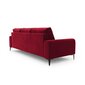 Velvet Larnite neljän istuttava sohva, 237x102x90 cm, punainen hinta ja tiedot | Sohvat ja vuodesohvat | hobbyhall.fi
