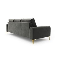Velvet Larnite neljän istuttava sohva, 237x102x90 cm, tummanharmaa hinta ja tiedot | Sohvat ja vuodesohvat | hobbyhall.fi