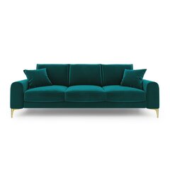 Velvet Larnite neljän istuttava sohva, 237x102x90 cm, tummanvihreä hinta ja tiedot | Sohvat ja vuodesohvat | hobbyhall.fi