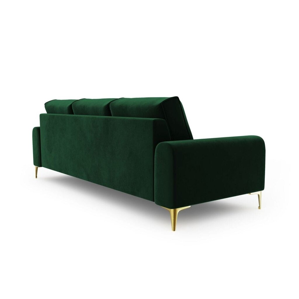 Velvet Larnite neljän istuttava sohva, 237x102x90 cm, tummanvihreä hinta ja tiedot | Sohvat ja vuodesohvat | hobbyhall.fi