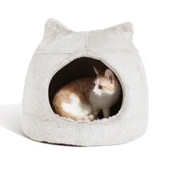 Peti Outward Hound Meow Hut Fur, 43x43x41 cm hinta ja tiedot | Pedit ja pesät | hobbyhall.fi