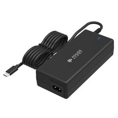 GaN kannettavan tietokoneen laturi, USB-C, 100W, PD hinta ja tiedot | Kannettavien tietokoneiden laturit | hobbyhall.fi