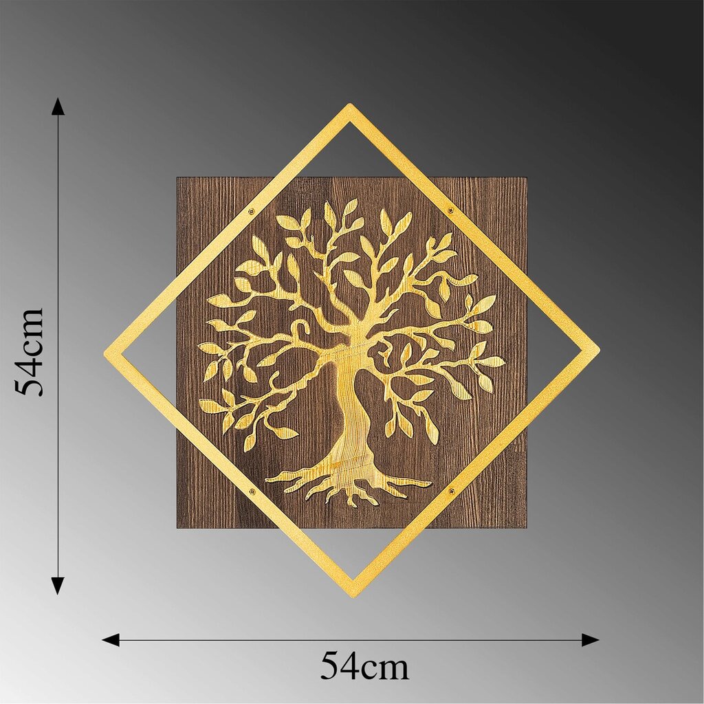 Seinäkoriste Tree v2, 1 kpl. hinta ja tiedot | Sisustustuotteet | hobbyhall.fi