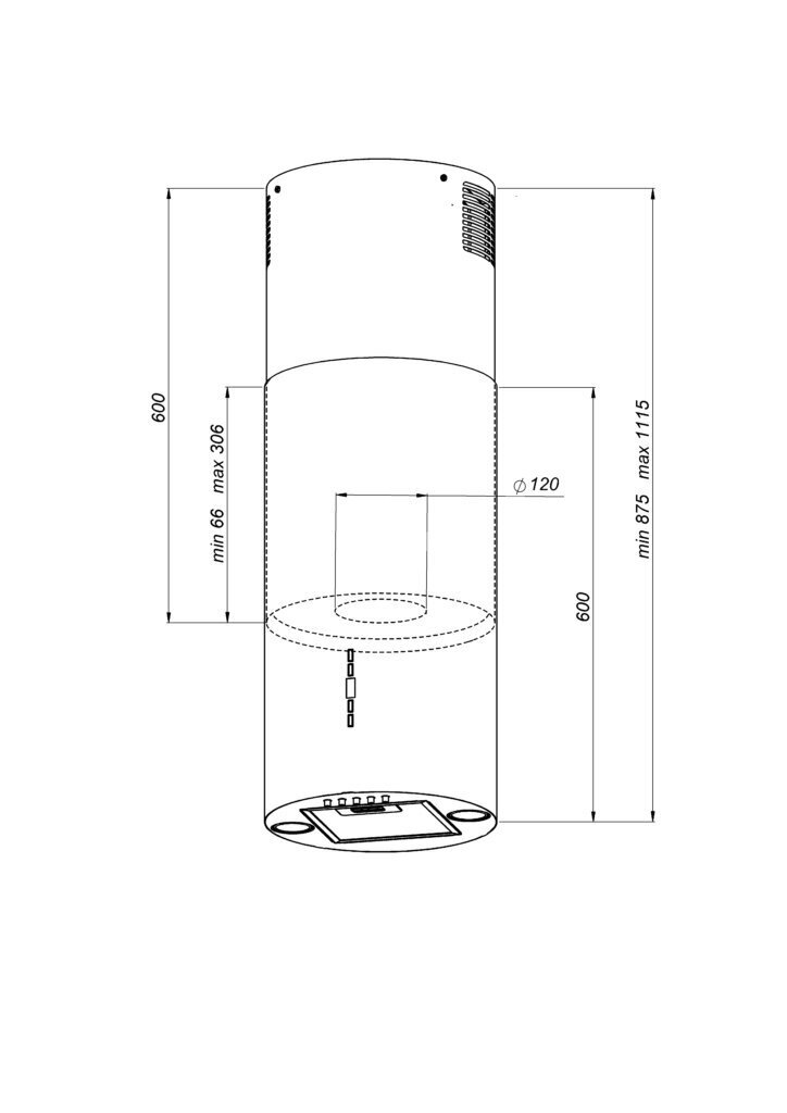 Maan OELB31D4KR.S3CZ.MC_EO hinta ja tiedot | Liesituulettimet | hobbyhall.fi