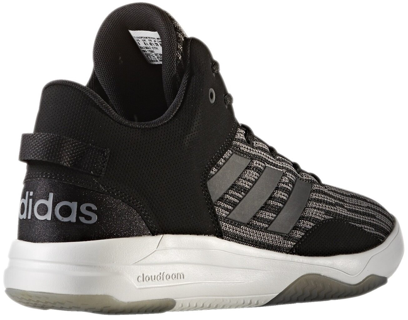 Adidas Neo Jalkineet Cf Revival Mid Black Grey hinta ja tiedot | Miesten urheilu- ja vapaa-ajan kengät | hobbyhall.fi