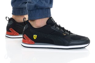Puma Jalkineet Ferrari Track Racer Black 306858 01 hinta ja tiedot | Miesten urheilu- ja vapaa-ajan kengät | hobbyhall.fi
