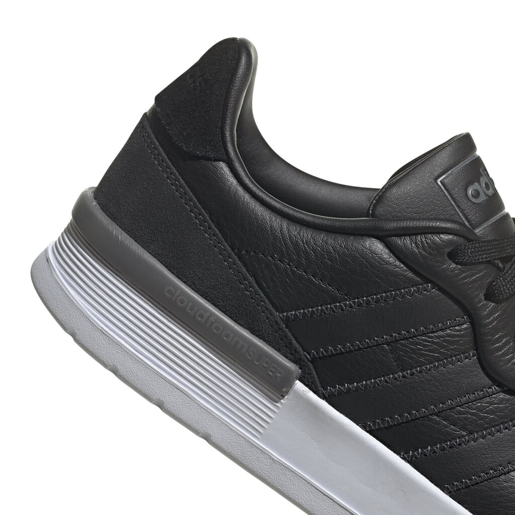 Adidas Jalkineet Clubcourt Black hinta ja tiedot | Miesten urheilu- ja vapaa-ajan kengät | hobbyhall.fi