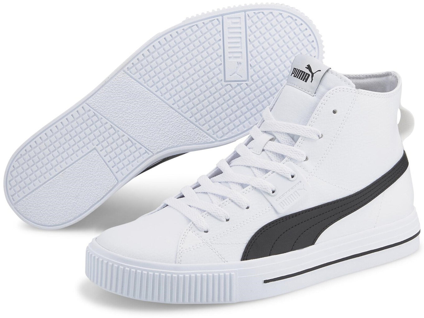 Puma Jalkineet Ever Mid Sl White 387612 02 hinta ja tiedot | Miesten urheilu- ja vapaa-ajan kengät | hobbyhall.fi