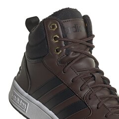 Adidas Jalkineet Hoops 3.0 Mid Wtr Brown GZ6680 hinta ja tiedot | Miesten urheilu- ja vapaa-ajan kengät | hobbyhall.fi