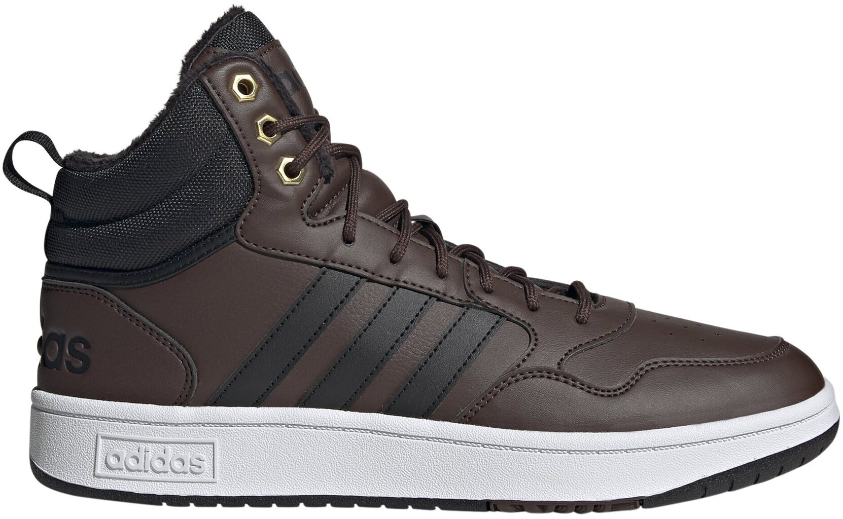 Adidas Jalkineet Hoops 3.0 Mid Wtr Brown GZ6680 hinta ja tiedot | Miesten urheilu- ja vapaa-ajan kengät | hobbyhall.fi