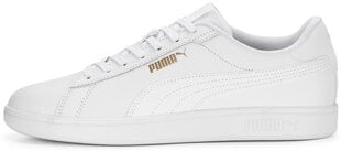 Puma Jalkineet Puma Smash 3.0 L White 390987 01 hinta ja tiedot | Miesten urheilu- ja vapaa-ajan kengät | hobbyhall.fi