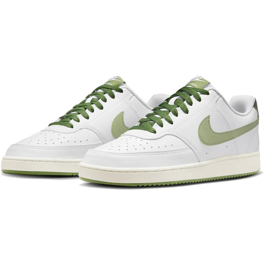 Nike Jalkineet Nike Court Vision Lo White Green FJ5480 100 hinta ja tiedot | Miesten urheilu- ja vapaa-ajan kengät | hobbyhall.fi