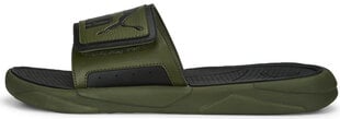 Puma Tossut Royalcat Comfort Green Moss 372280 19 hinta ja tiedot | Miesten sandaalit ja tossut | hobbyhall.fi