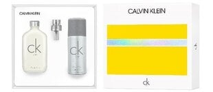 Calvin Klein CK One - EDT 100 ml + deodoranttisuihke 150 ml hinta ja tiedot | Naisten hajuvedet | hobbyhall.fi