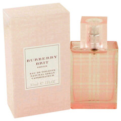 Burberry Brit Sheer EDT naisille, 30 ml hinta ja tiedot | Naisten hajuvedet | hobbyhall.fi