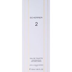 Jean Louis Scherrer Scherrer 2 EDT, 50ml hinta ja tiedot | Naisten hajuvedet | hobbyhall.fi