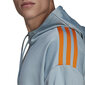 Adidas Jumpperi M Trvl 3s Hoodie Blue HE2269 hinta ja tiedot | Miesten puserot ja hupparit | hobbyhall.fi