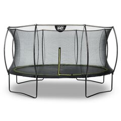 Maanpäällinen trampoliini EXIT Silhouette, halkaisija 427 cm, musta hinta ja tiedot | Trampoliinit | hobbyhall.fi