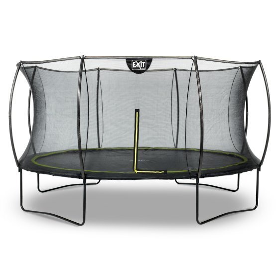 Maanpäällinen trampoliini EXIT Silhouette, halkaisija 427 cm, musta hinta ja tiedot | Trampoliinit | hobbyhall.fi