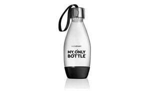 Sodastream My Only Bottle juomapullo 0,5l, musta hinta ja tiedot | Juomapullot | hobbyhall.fi
