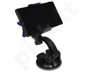 Autopuhelinteline Media-Tech S-PHONE HOLDER, universaali, musta hinta ja tiedot | Puhelintelineet | hobbyhall.fi