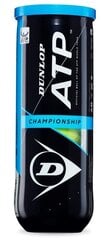 Tennispallot Dunlop ATP CHAMPIONSHIP, 3 kpl. Pakkauksessa hinta ja tiedot | Tennisvälineet | hobbyhall.fi
